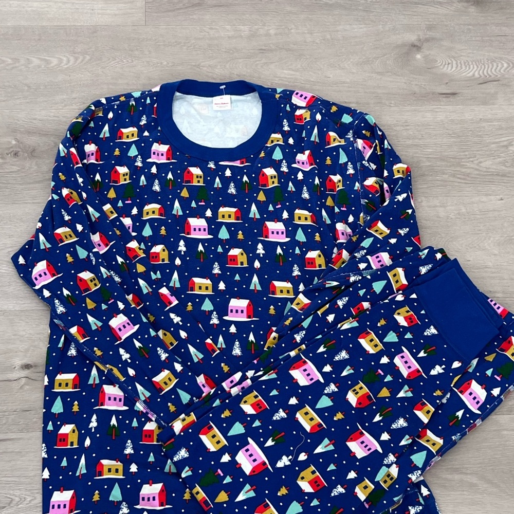Hanna Anderson adult pJ set Hygge House organic cotton size XXL